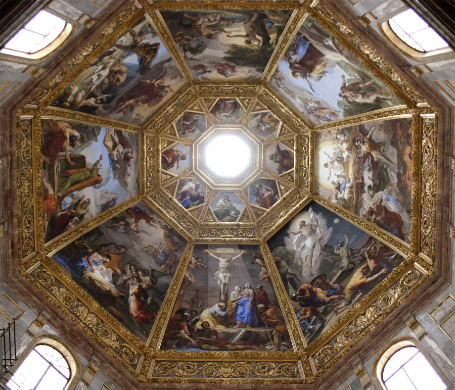 Medici Kapellen Und Kirche Von San Lorenzo Florenz